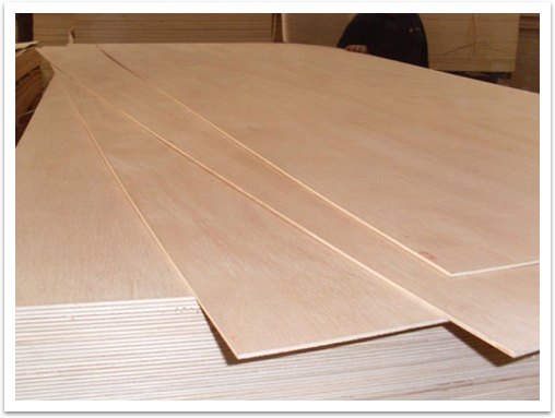 Sheets of plywood